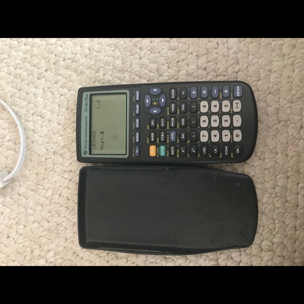 TI 83 plus calculator
